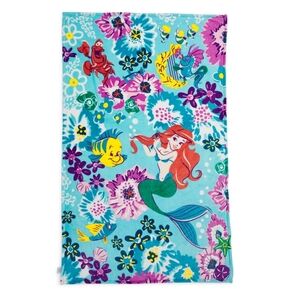 Vera Bradley Disney Plush Throw Blanket Ariel Floral